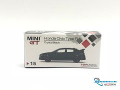 Xe Mô Hình Honda Civic Type R (FK8) Crystal 1:64 MiniGT ( Đen )