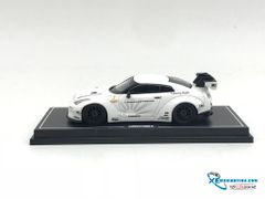 Xe Mô Hình Nissan GTR- R35 LB 1:64 Liberty Walks ( Trắng )