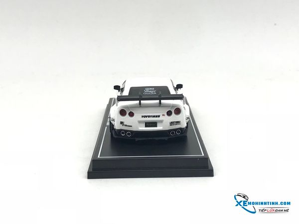 Xe Mô Hình Nissan GTR- R35 LB 1:64 Liberty Walks ( Trắng )