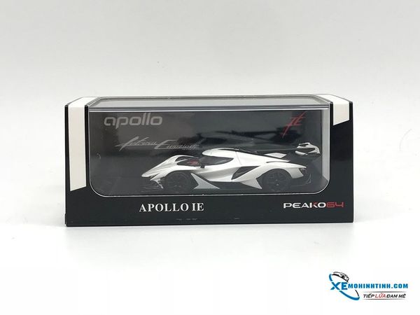 Xe Mô Hình Gumpert Apollo Ie Luteus Emozione 1:64 Peako64 ( Trắng )