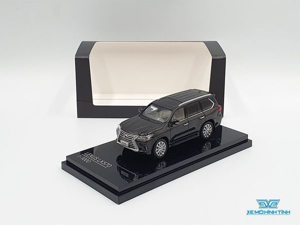 Xe Mô Hình Lexus LX570 Sonic Quartz 1:64 Kyosho (Đen)