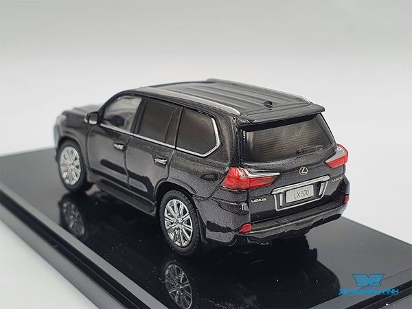 Xe Mô Hình Lexus LX570 Sonic Quartz 1:64 Kyosho (Đen)