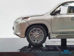 Xe Mô Hình Lexus LX570 Sonic Quartz 1:64 Kyosho (Xám)