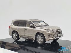 Xe Mô Hình Lexus LX570 Sonic Quartz 1:64 Kyosho (Xám)