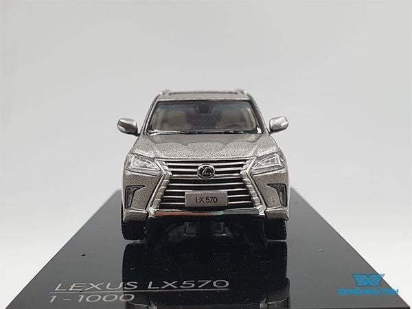 Xe Mô Hình Lexus LX570 Sonic Quartz 1:64 Kyosho (Xám)