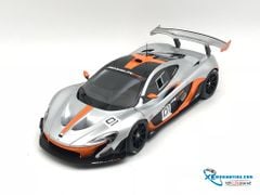 Xe Mô Hình McLaren P1 GTR Pebble Beach California Design Concept #01 1:18 Almost Real ( Bạc )