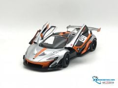 Xe Mô Hình McLaren P1 GTR Pebble Beach California Design Concept #01 1:18 Almost Real ( Bạc )