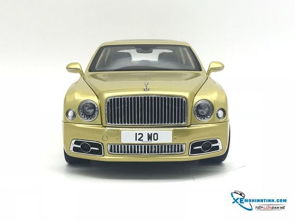 Xe Mô Hình Bentley Mulsanne Speed 1:18 Almost Real ( Vàng )