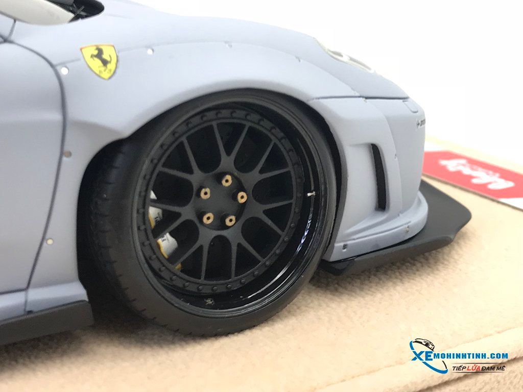 Xe Mô Hình Ferrari F430 Liberty Walks 1:18 LB ( Xám Nhám ) - Shop Xe Mô ...