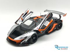 Xe Mô Hình McLaren P1 GTR Pebble Beach California Design Concept #01 1:18 Almost Real ( Bạc )