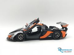 Xe Mô Hình McLaren P1 GTR Pebble Beach California Design Concept #01 1:18 Almost Real ( Bạc )