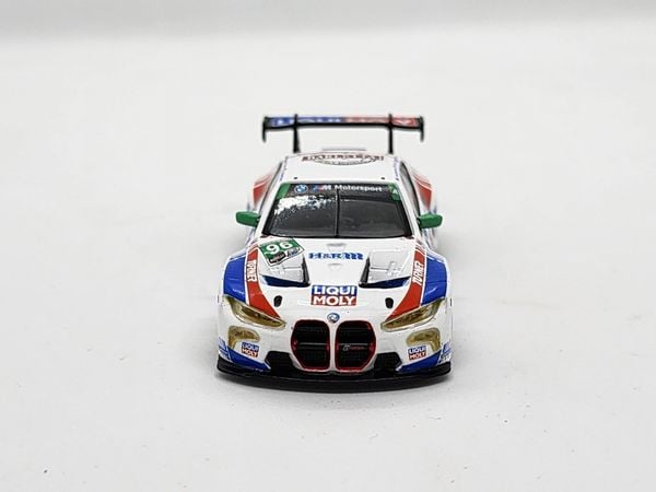 Xe Mô Hình BMW M4 GT3 #96 Turner Mtotosports 2022 IMSA Daytona 24 Hrs 1:64 Minigt ( Trắng )