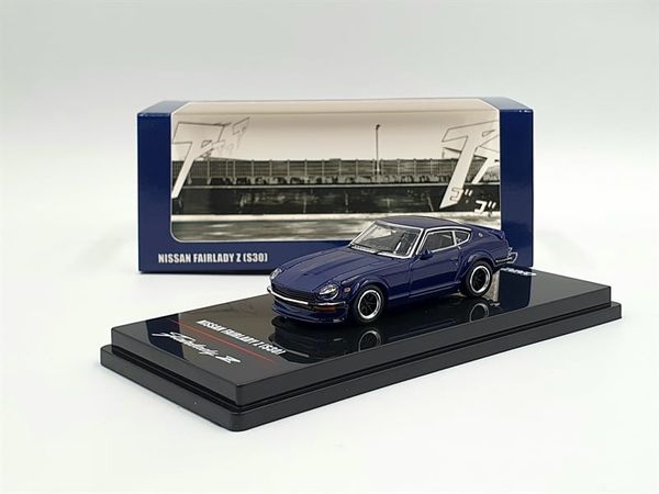 Xe Mô Hình Nissan Fairlady Z (S30) Dark Blue Metallic 1:64 Inno Models ( Xanh Đen )