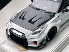 Xe Mô Hình Nissan GTR R35 Liberty Walk 1:18 LB Performance ( Trắng mui đen )