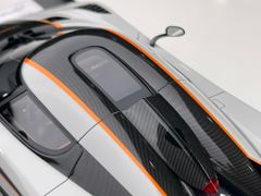 Xe mô hình Koenigsegg Agera RS 1:18 FrontiArt ( Grey )