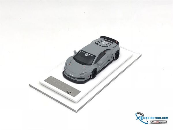 Xe Mô Hình Lamborghini Huracan Liberty Walk 1:64 LB ( Xám Tro )