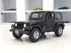 XE MÔ HÌNH JEEP WRANGLER SAHARA 1:18 MAISTO (ĐEN)