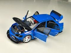 Xe Mô Hình Mitsubishi Lancer Evolution IX 1:18 Super A (Xanh)