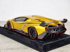 Xe Mô Hình Supercar Veneno Series 1:18 HH Model ( Chrome Gold )
