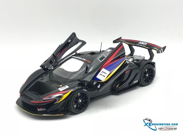 Xe Mô Hình McLaren P1 GTR James Hunt 40th Anniversary #11 1:18 Almost Real ( Đen )