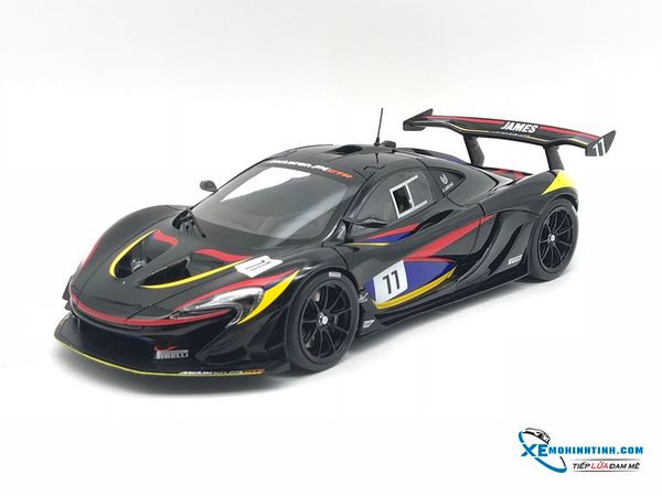 Xe Mô Hình McLaren P1 GTR James Hunt 40th Anniversary #11 1:18 Almost Real ( Đen )