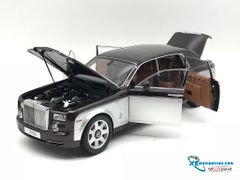 Xe Mô Hình Rolls-Royce Phantom EWB 1:18 Kyosho ( Đen đỏ / Bạc )