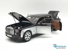 Xe Mô Hình Rolls-Royce Phantom EWB 1:18 Kyosho ( Đen đỏ / Bạc )