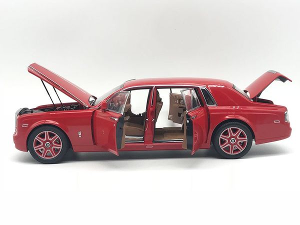 Xe Mô Hình Rolls-Royce Phantom EWB 1:18 Kyosho ( Đỏ )