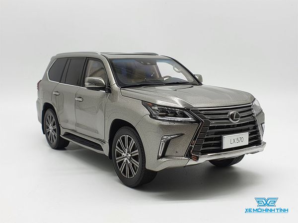 Xe Mô Hình Lexus LX570 1:18 Kyosho ( Xám )