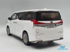 Xe Mô Hình Lexus LM300h White Pearl Cs 1:18 Kyosho (Trắng)