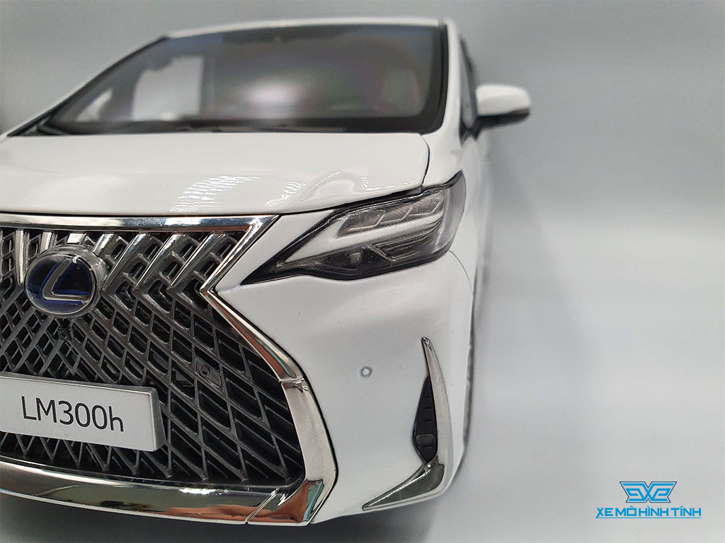 Xe Mô Hình Lexus LM300h White Pearl Cs 1:18 Kyosho (Trắng) – Shop