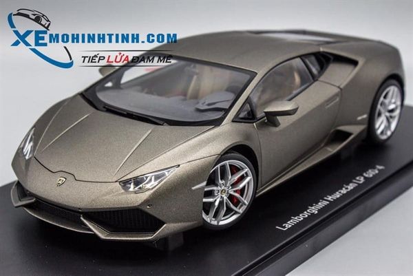 XE MÔ HÌNH LAMBORGHINI HURACAN 1:18 AUTOART (XÁM)