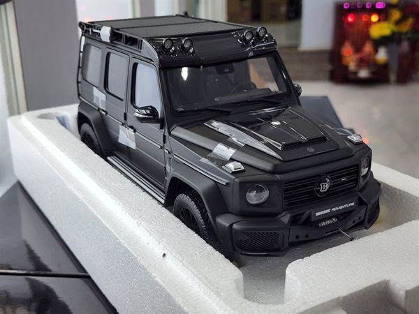 Xe Mô Hình Brabus G-Class With Adventure Package (Mercedes-AMG G63) - 2020 1:18 Almost Real (Black)