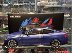 Xe Mô Hình BMW M4 - 2020 1:18 MiniChamps (Blue Metallic)