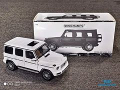 Xe Mô Hình Mercedes-Benz G-Class 2018 Limited Edition 400pcs 1:18 Minichamps ( Trắng )