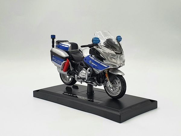 Xe Mô Hình BMW R 1200 RT 1:18 Maisto ( Xanh Police )