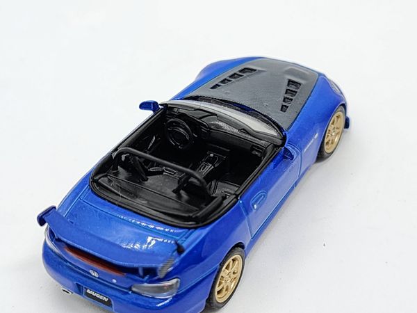 Xe Mô Hình Honda S2000 (AP2) Mugen Monte Carlo Blue Pearl LHD 1:64 Minigt ( Xanh Dương )
