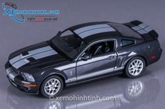 XE MÔ HÌNH FORD MUSTANG GT500 1:24 WELLY (ĐEN)