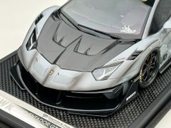 Xe Mô Hình Lamborghi Aventador 700GT Evo LBWK 1:18 Timothy & Pierre ( Fighter Grey / With Weathering effect )