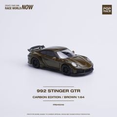 Xe Mô Hình 992 Stinger GTR Carbon Edition - Brown 1:64 POPRACE