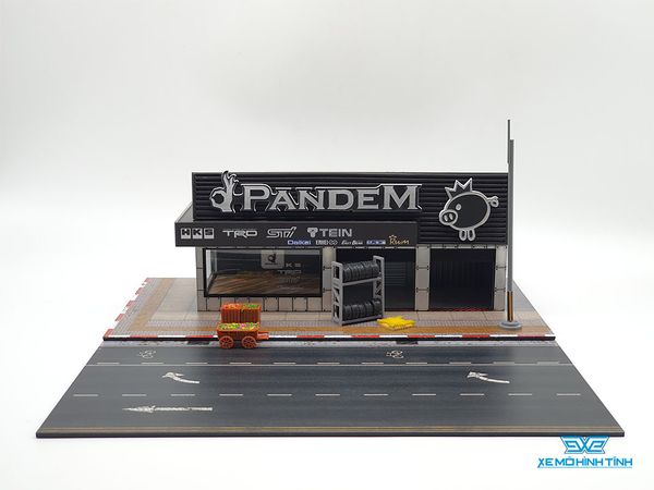 Mô Hình Nhà Pandem 1:64 Magic City ( Đen )