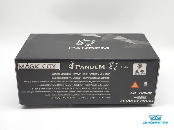 Mô Hình Nhà Pandem 1:64 Magic City ( Đen )