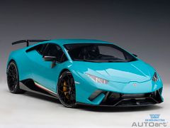 Xe Mô Hình Lamborghini Huracan Performante 1:12 Autoart ( Xanh BabyBlue )