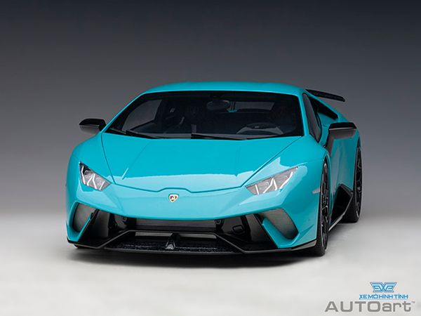 Xe Mô Hình Lamborghini Huracan Performante 1:12 Autoart ( Xanh BabyBlue )