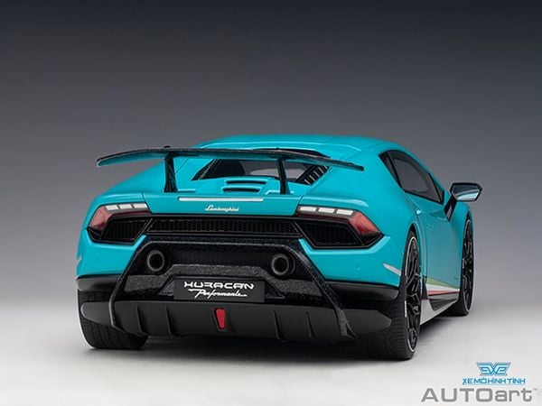 Xe Mô Hình Lamborghini Huracan Performante 1:12 Autoart ( Xanh BabyBlue )