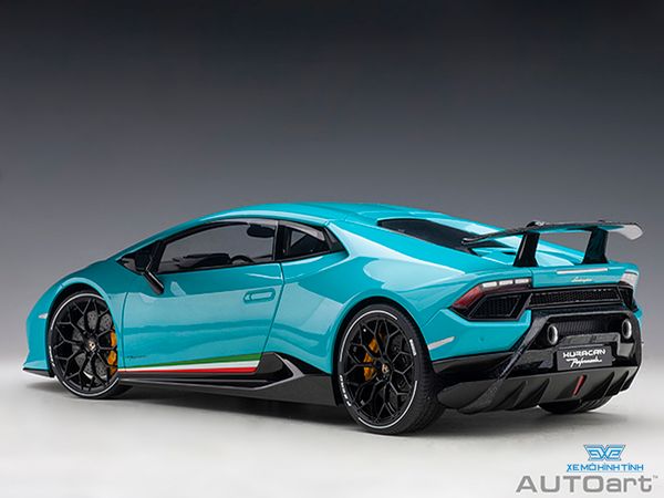 Xe Mô Hình Lamborghini Huracan Performante 1:12 Autoart ( Xanh BabyBlue )