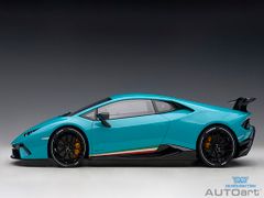 Xe Mô Hình Lamborghini Huracan Performante 1:12 Autoart ( Xanh BabyBlue )