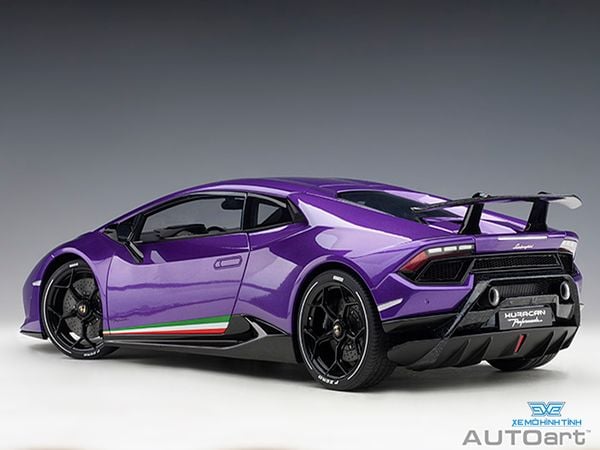 Xe Mô Hình Lamborghini Huracan Performante 1:12 Autoart ( Tím )