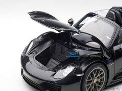 Xe Mô Hình Porsche 918 Spyder Weissach Package 1:12 Autoart ( Đen )