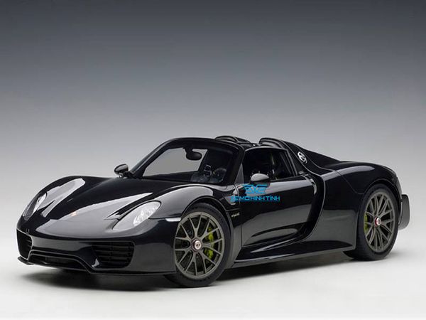 Xe Mô Hình Porsche 918 Spyder Weissach Package 1:12 Autoart ( Đen )